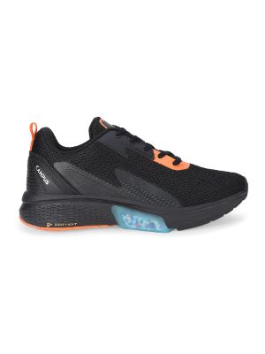 CAMP-FIREBALL Black Men's Running Shoes sold by Campus Shoes