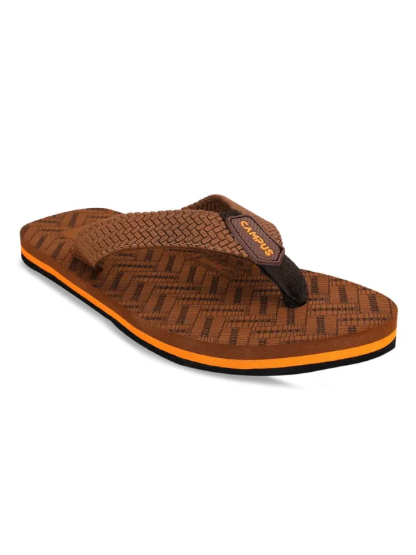 GC-1006B Brown Men's Flip Flops sold by Campus Shoes