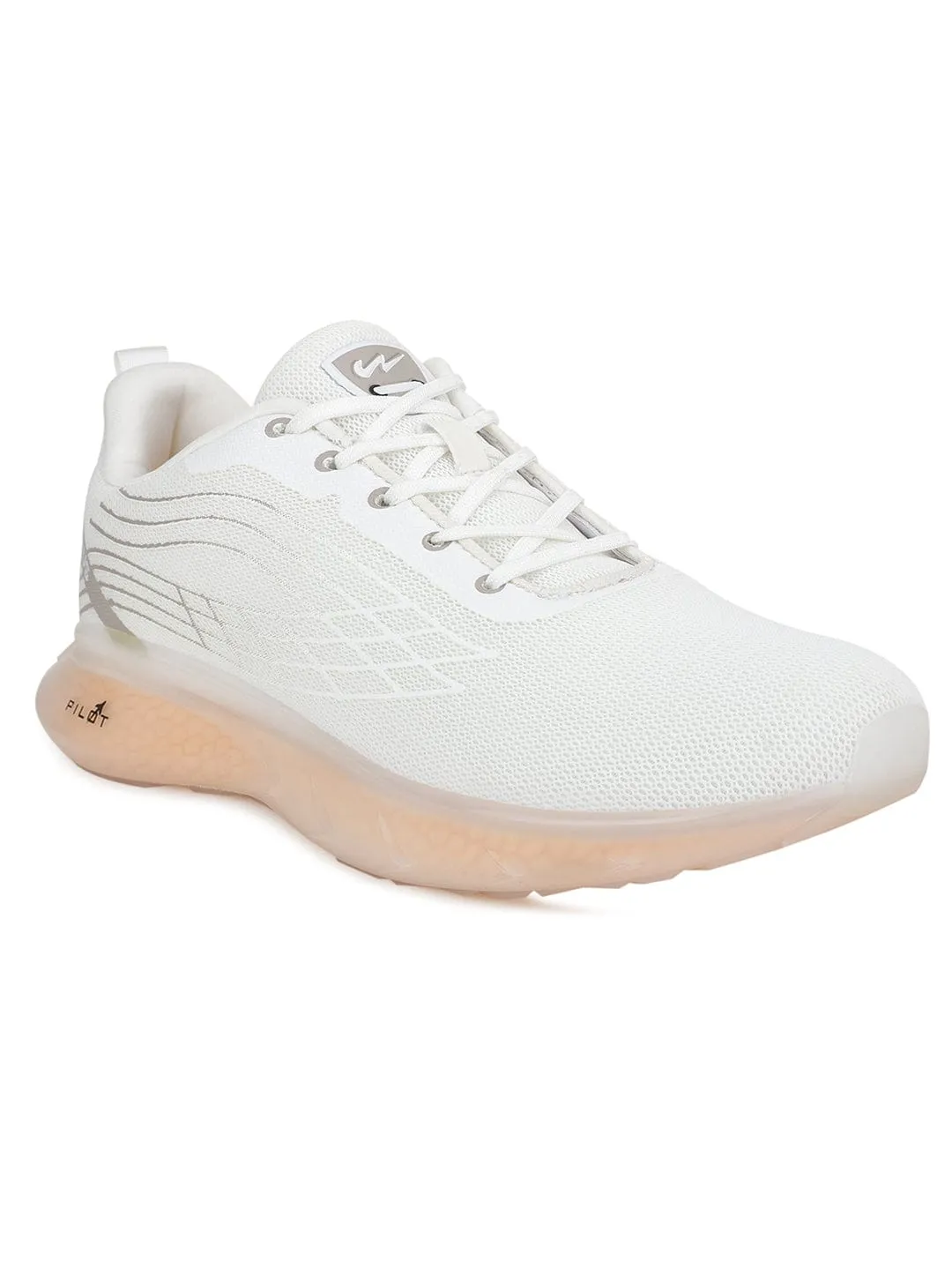 KIZER Off White Men's Sports Shoes sold by Campus Shoes product image thumbnail 2