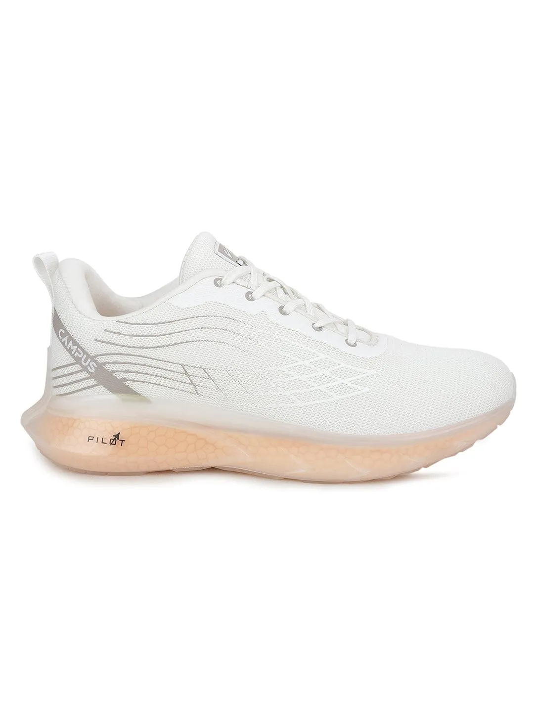 KIZER Off White Men's Sports Shoes sold by Campus Shoes