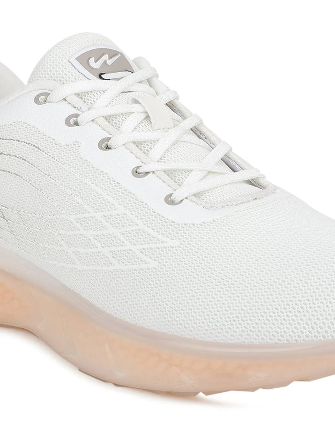 KIZER Off White Men's Sports Shoes sold by Campus Shoes product image thumbnail 5