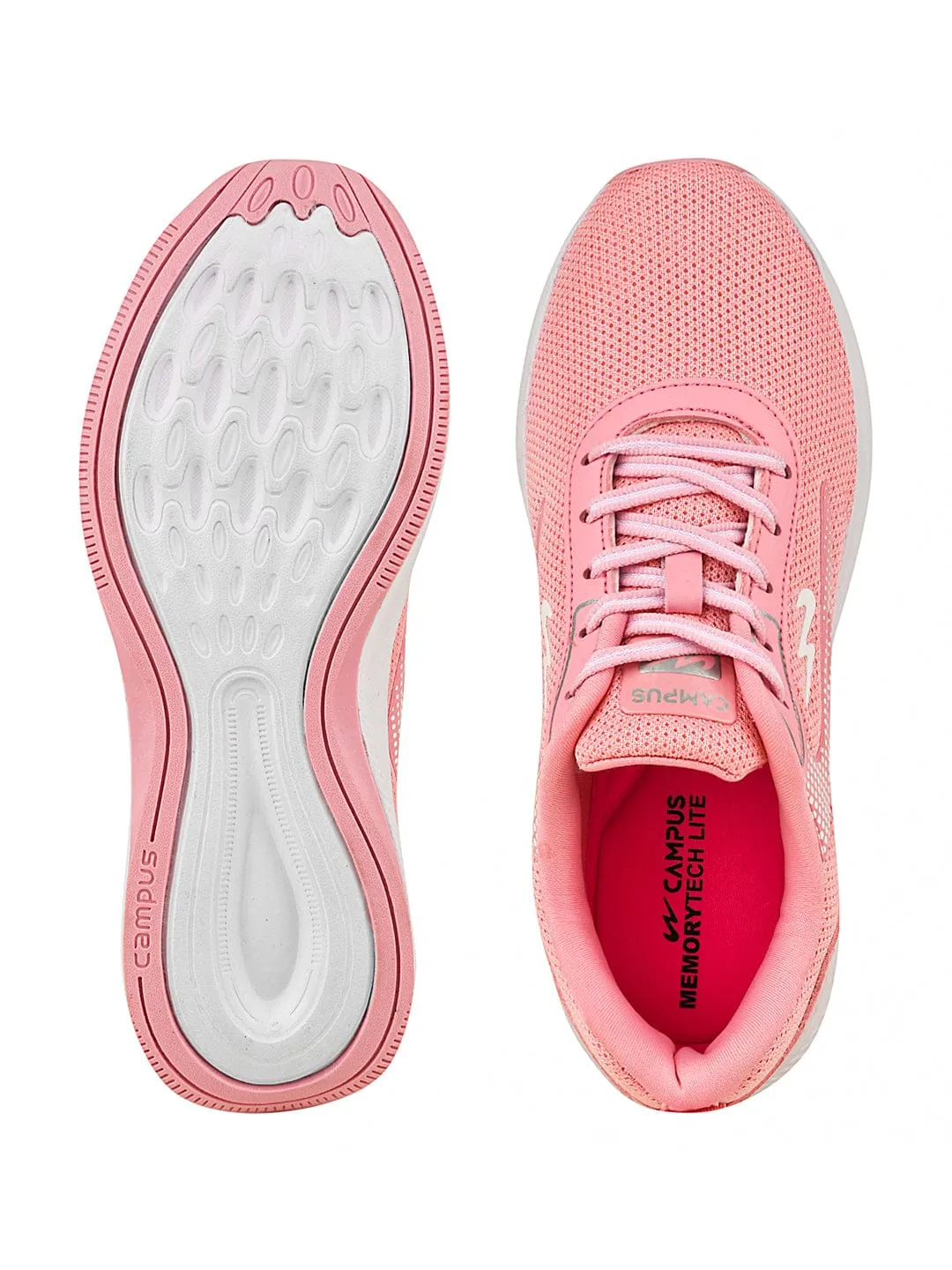 CAMP FIZZ Pink Women's Running Shoes sold by Campus Shoes product image thumbnail 5