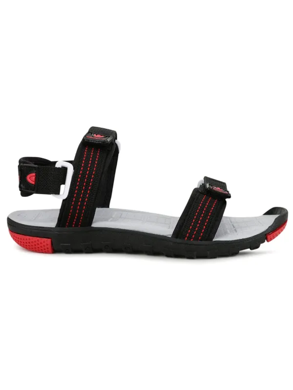 GC-07(SUPER 100) Black Men's Sports Sandals sold by Campus Shoes