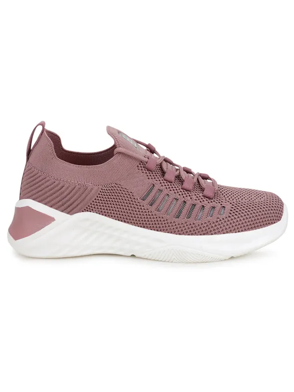 MATTY Mauve Women's Walking Shoes sold by Campus Shoes
