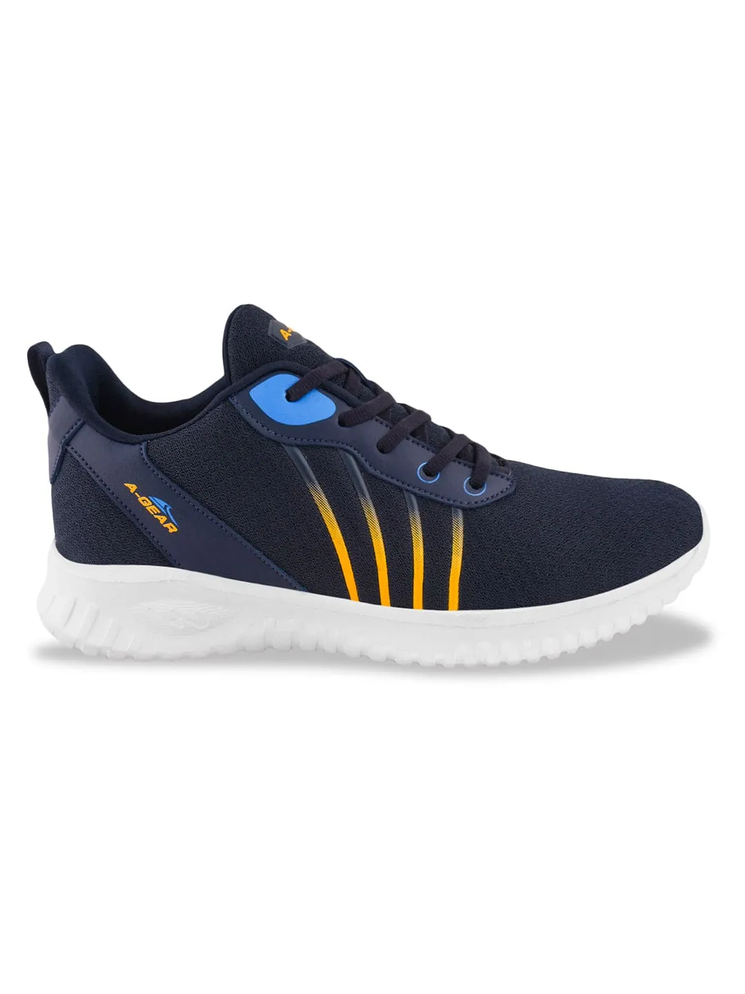 AGR-008 Navy Men's Sports Shoes sold by Campus Shoes