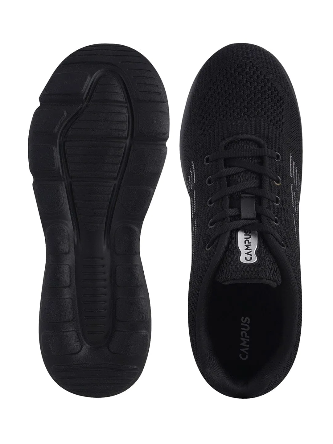 SOIL Black Men's Sports Shoes sold by Campus Shoes product image thumbnail 4