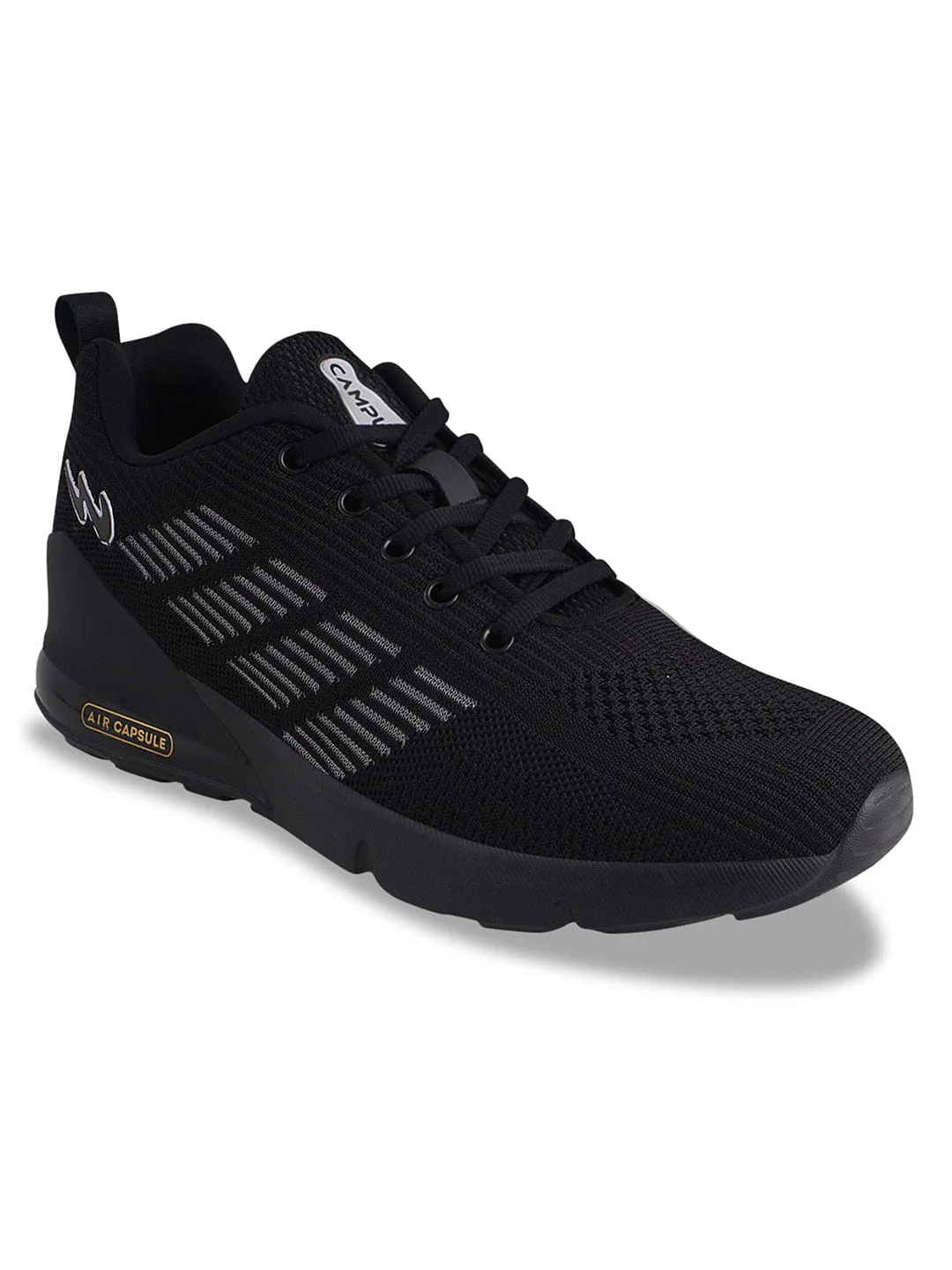 SOIL Black Men's Sports Shoes sold by Campus Shoes product image thumbnail 2