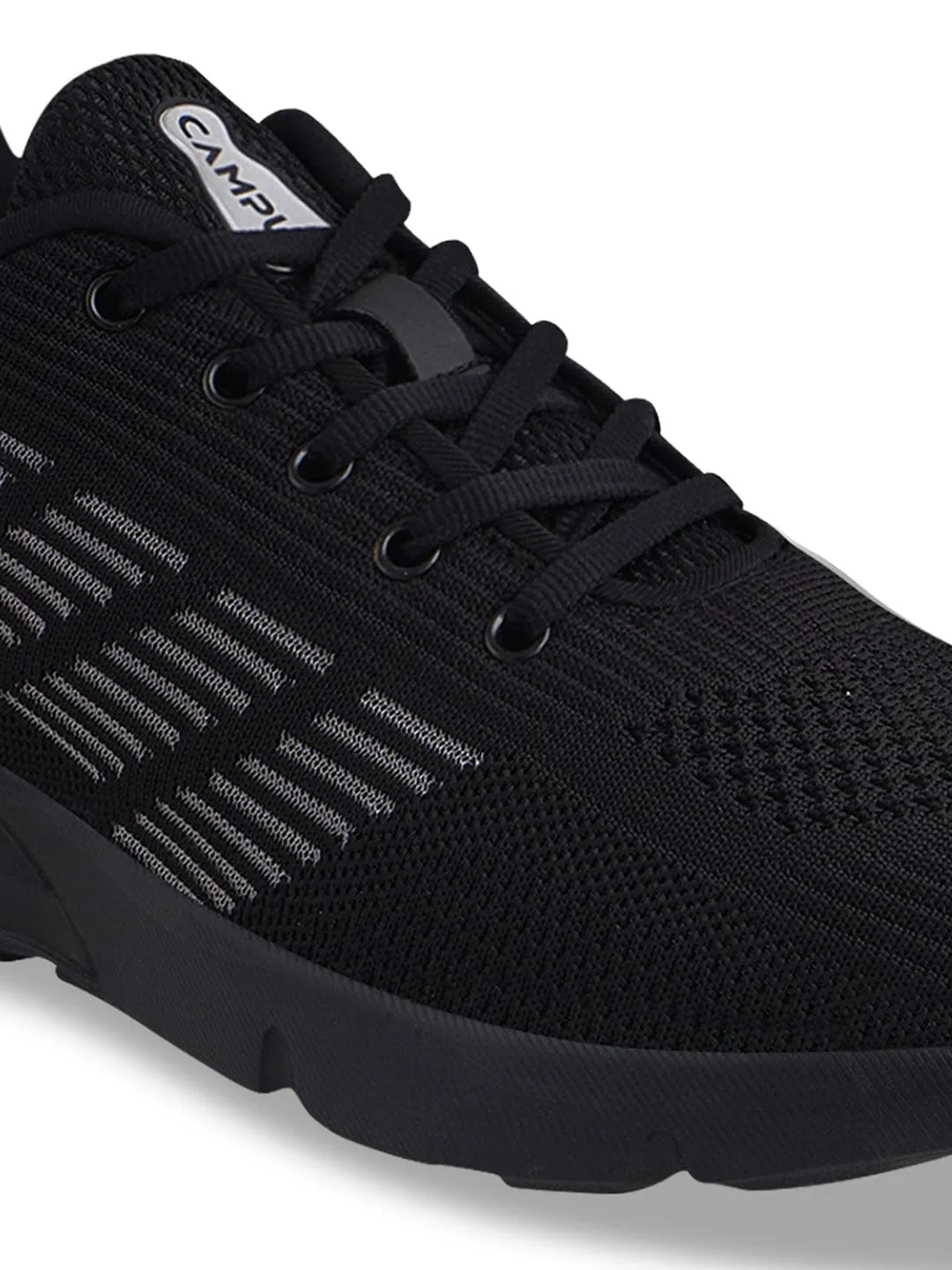 SOIL Black Men's Sports Shoes sold by Campus Shoes product image thumbnail 5