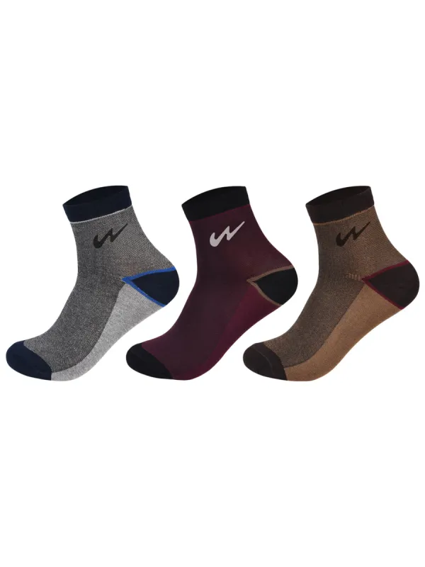 Campus Unisex Socks Pack of 3 sold by Campus Shoes