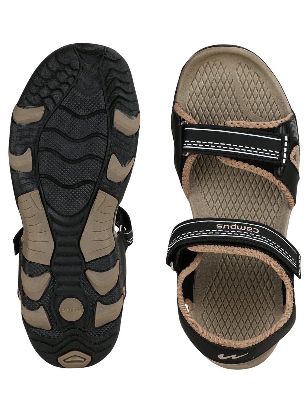 GC-920 Black Men's Outdoor Sandal sold by Campus Shoes product image thumbnail 4