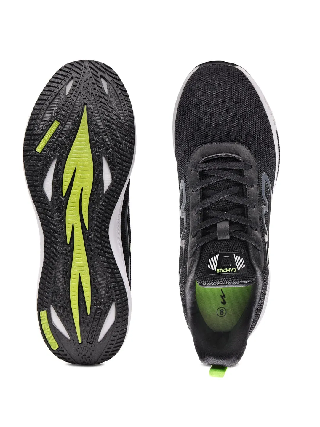 RAKE Black Men's Running Shoes sold by Campus Shoes product image thumbnail 4