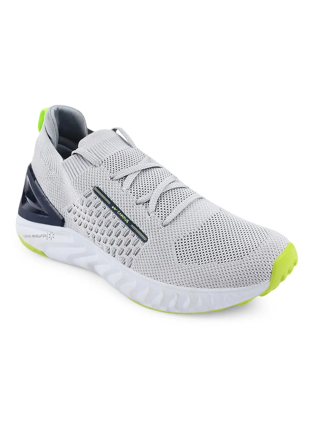 STREET-RUN Grey Men's Running Shoes sold by Campus Shoes product image thumbnail 2