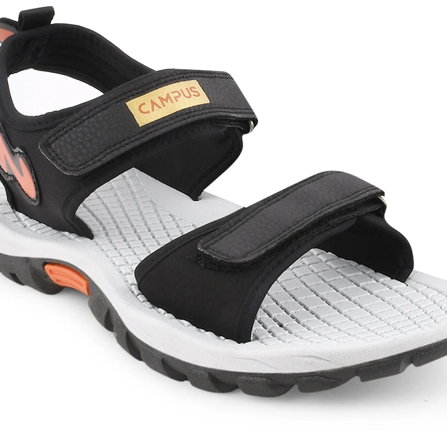 GC-2305 Black Men's Sandals sold by Campus Shoes product image thumbnail 5