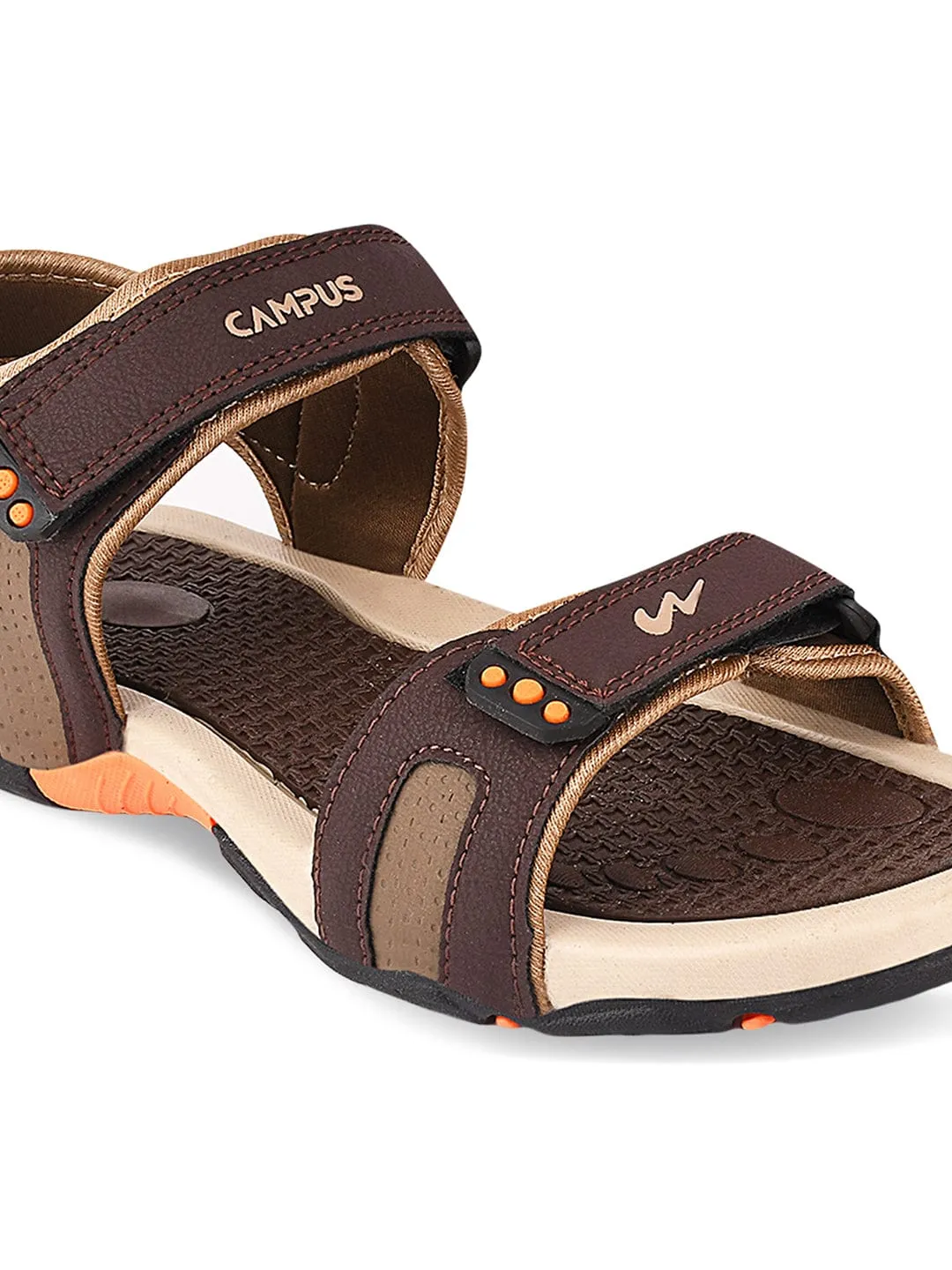 XPERIA-2 Brown Men's Sandals sold by Campus Shoes product image thumbnail 5