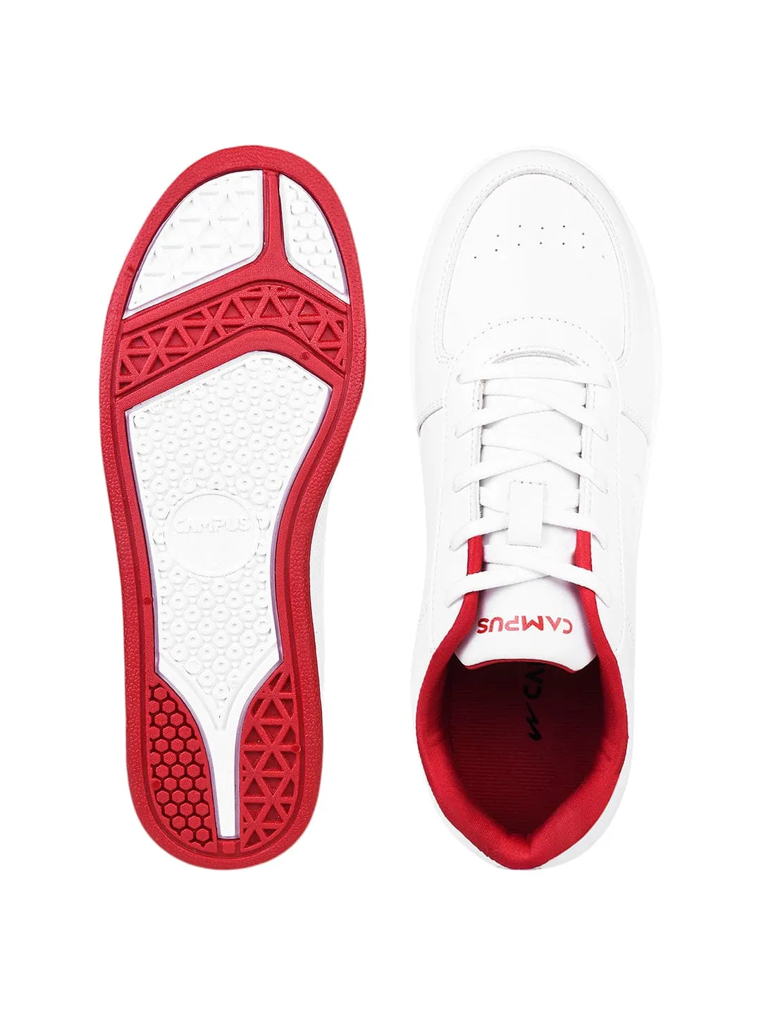OG-D4 White Men's Sneakers sold by Campus Shoes product image thumbnail 4