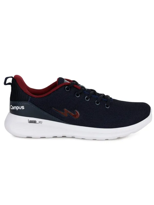 CRUNCH Navy Men's Running Shoes sold by Campus Shoes