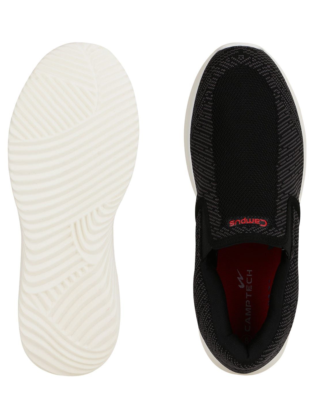 WAVE-6 Black Men's Casual Shoes sold by Campus Shoes product image thumbnail 4