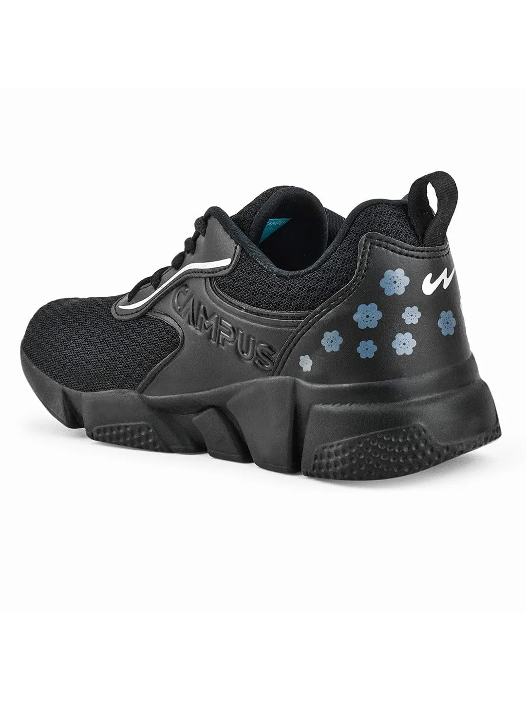 CAMP FLOR Black Women's Sneakers sold by Campus Shoes product image thumbnail 3