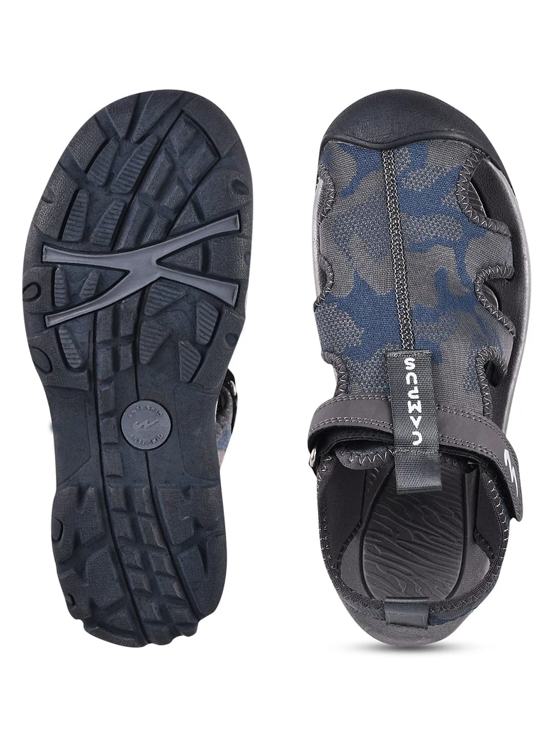 GC-22106 Grey Men's Sandals sold by Campus Shoes product image thumbnail 4