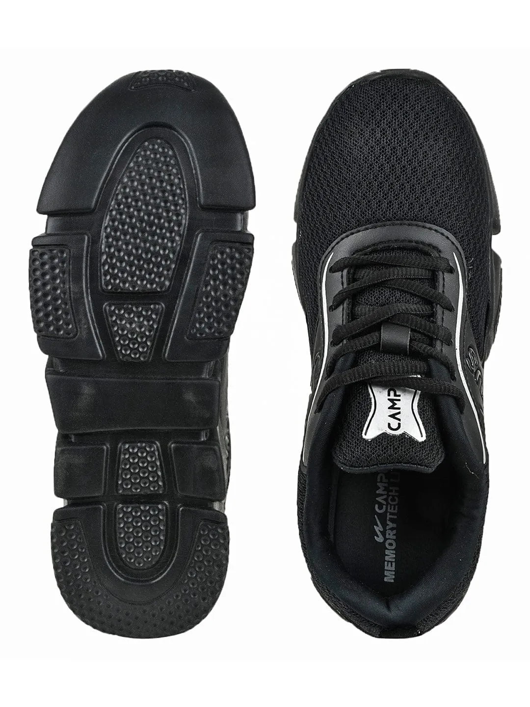 CAMP FLOR Black Women's Sneakers sold by Campus Shoes product image thumbnail 5