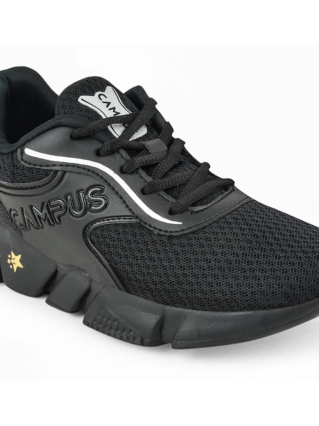 CAMP FLOR Black Women's Sneakers sold by Campus Shoes product image thumbnail 4