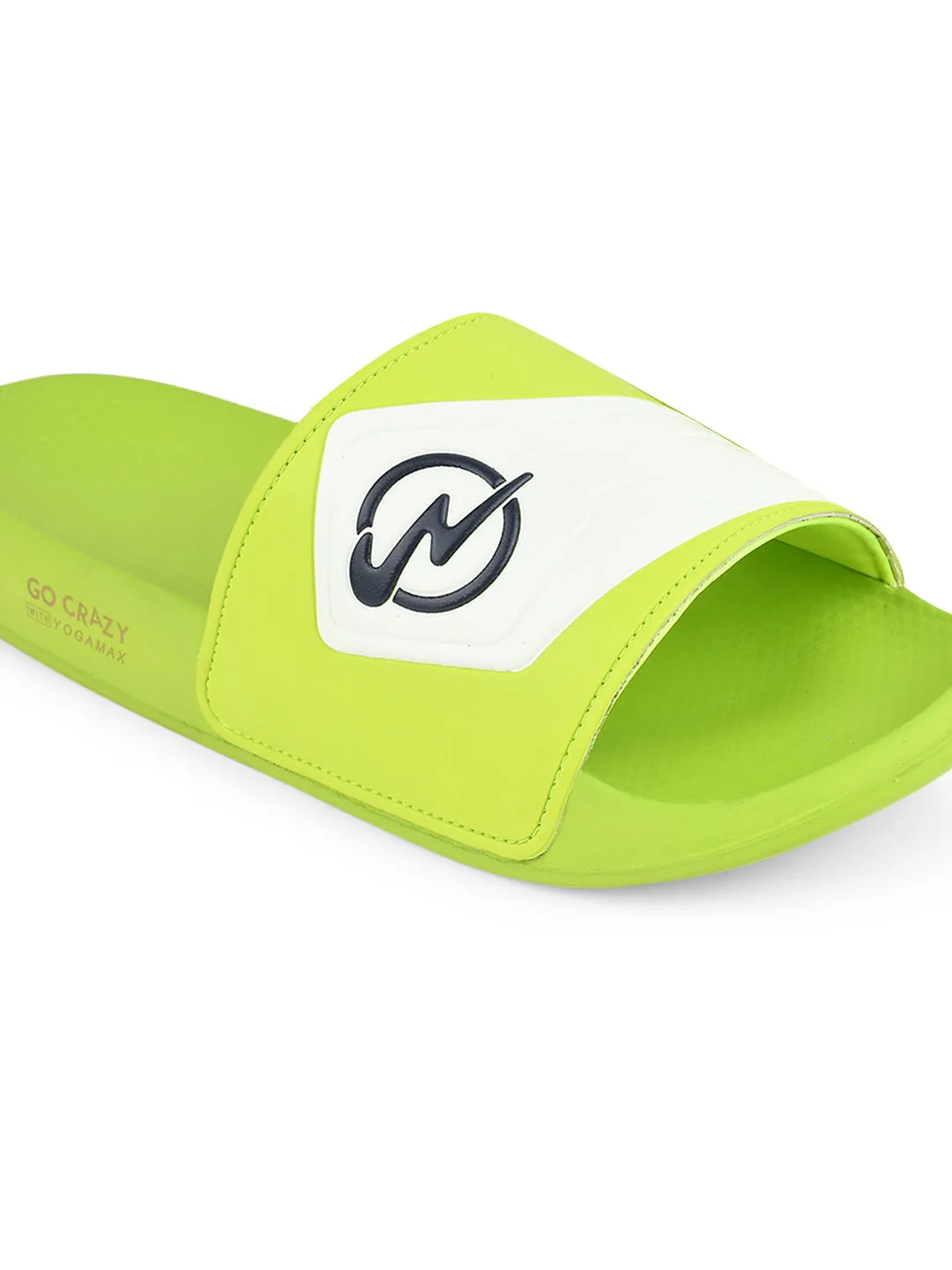 SL-429 Green Men's Slides sold by Campus Shoes product image thumbnail 4