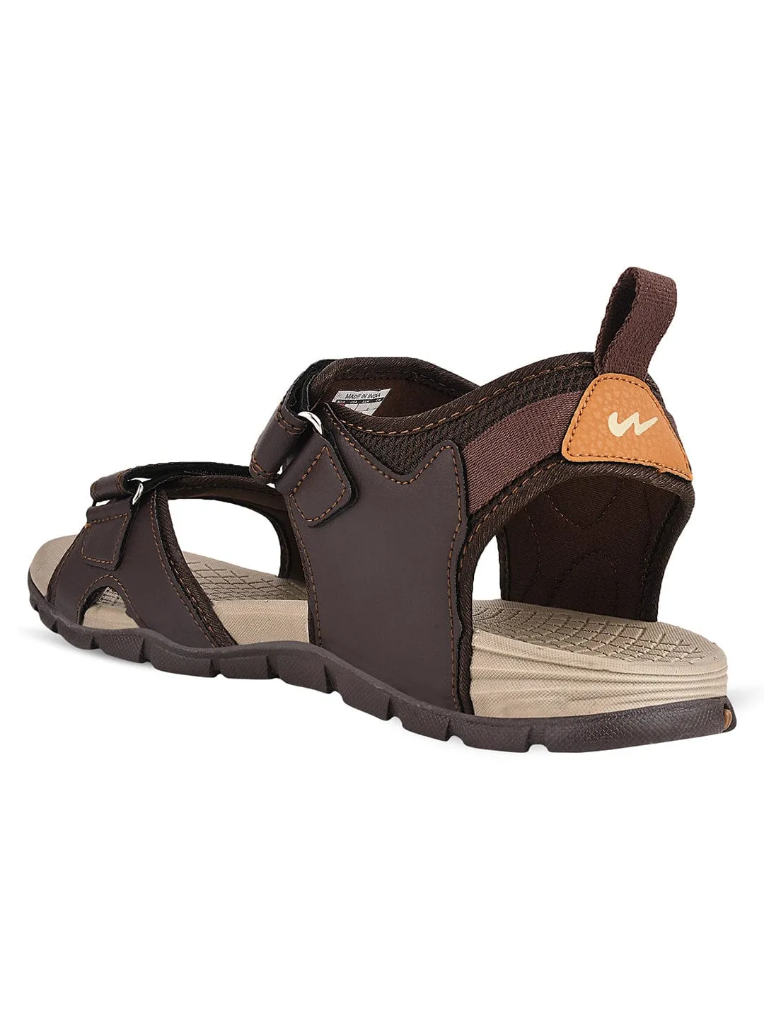 GC-22105 Brown Men's Sandals sold by Campus Shoes product image thumbnail 3