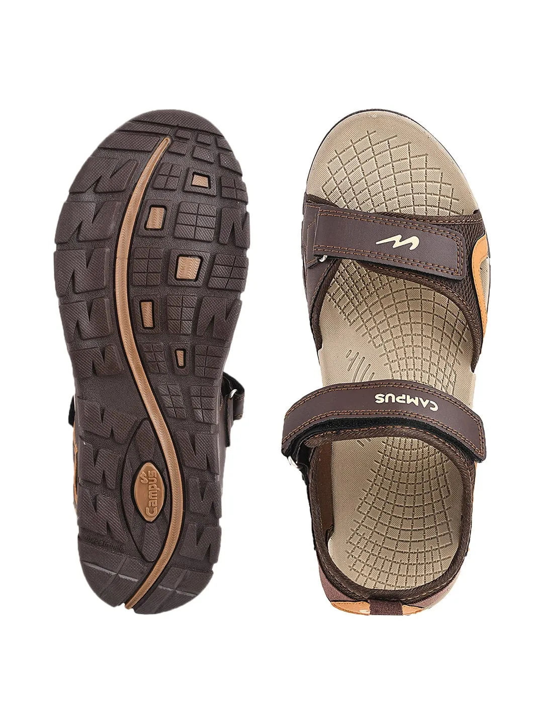 GC-22105 Brown Men's Sandals sold by Campus Shoes product image thumbnail 4