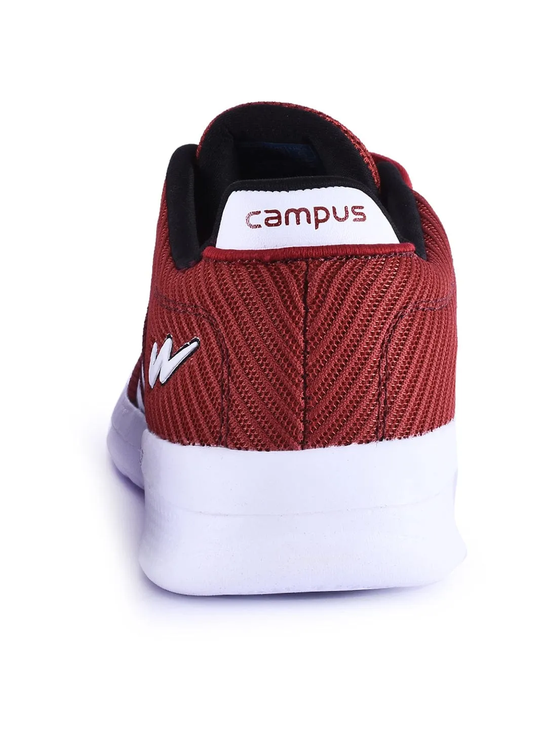 FIO Burgundy Men's Running Shoes sold by Campus Shoes product image thumbnail 3