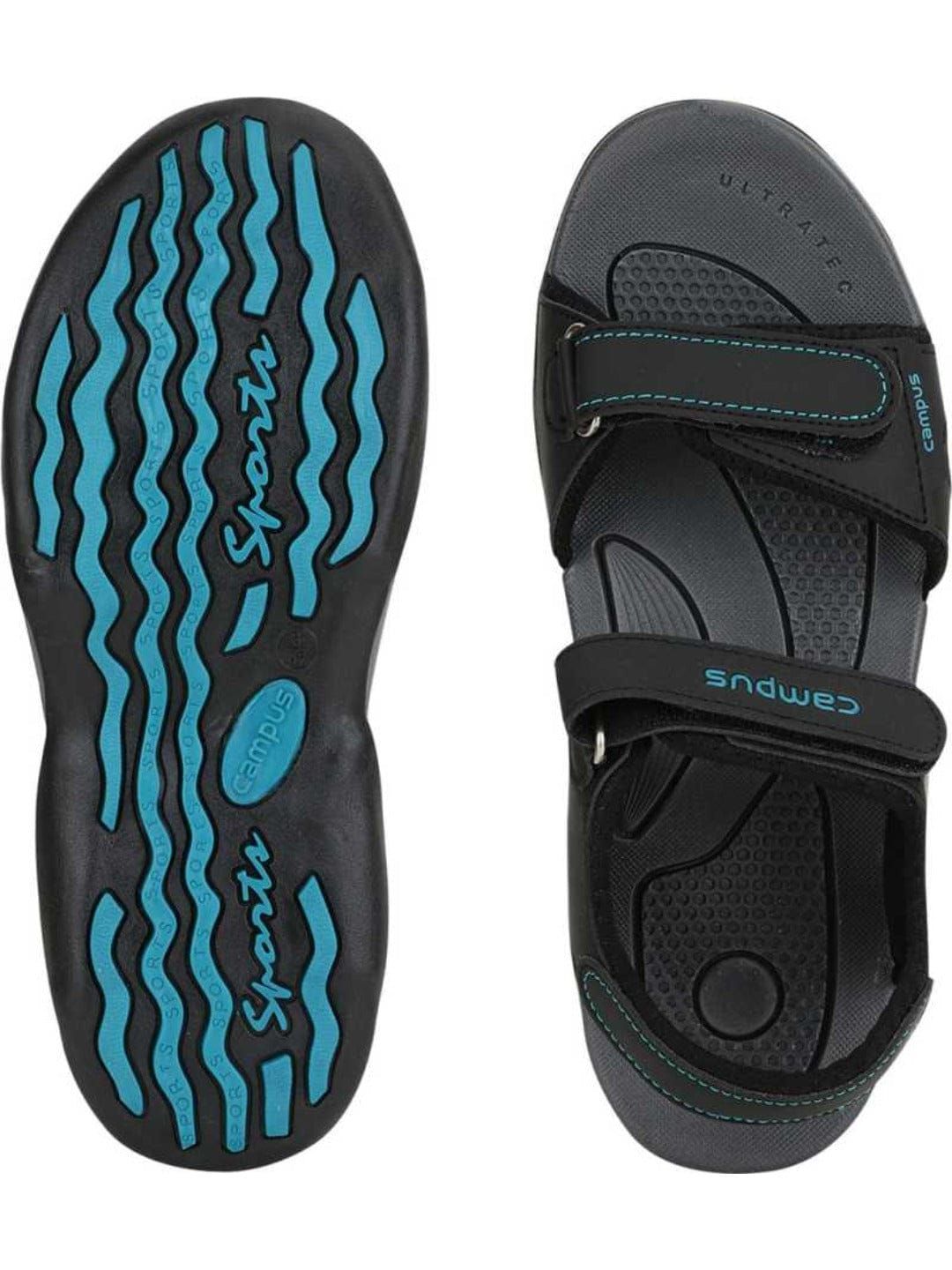 GC-902 Black Men's Outdoor Sandal sold by Campus Shoes product image thumbnail 4