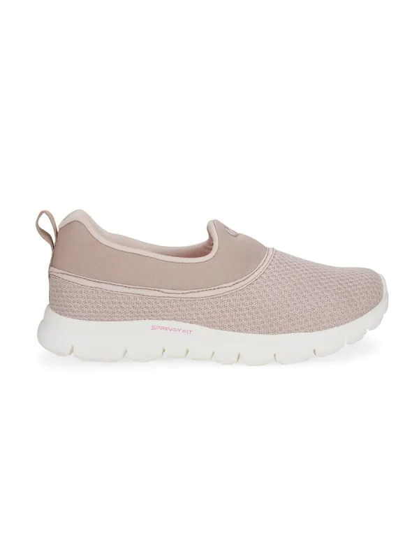 SILICO Beige Women's Walking Shoes sold by Campus Shoes