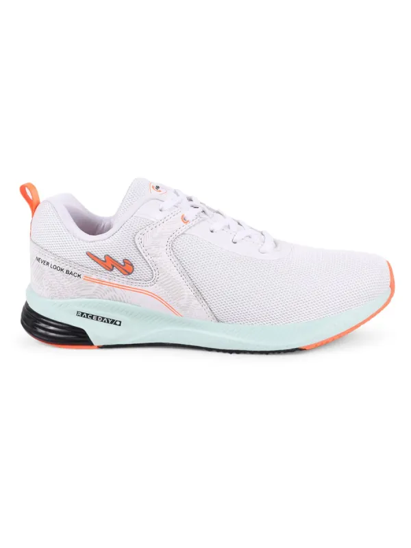 CAMP-SLASHER White Men's Running Shoes sold by Campus Shoes
