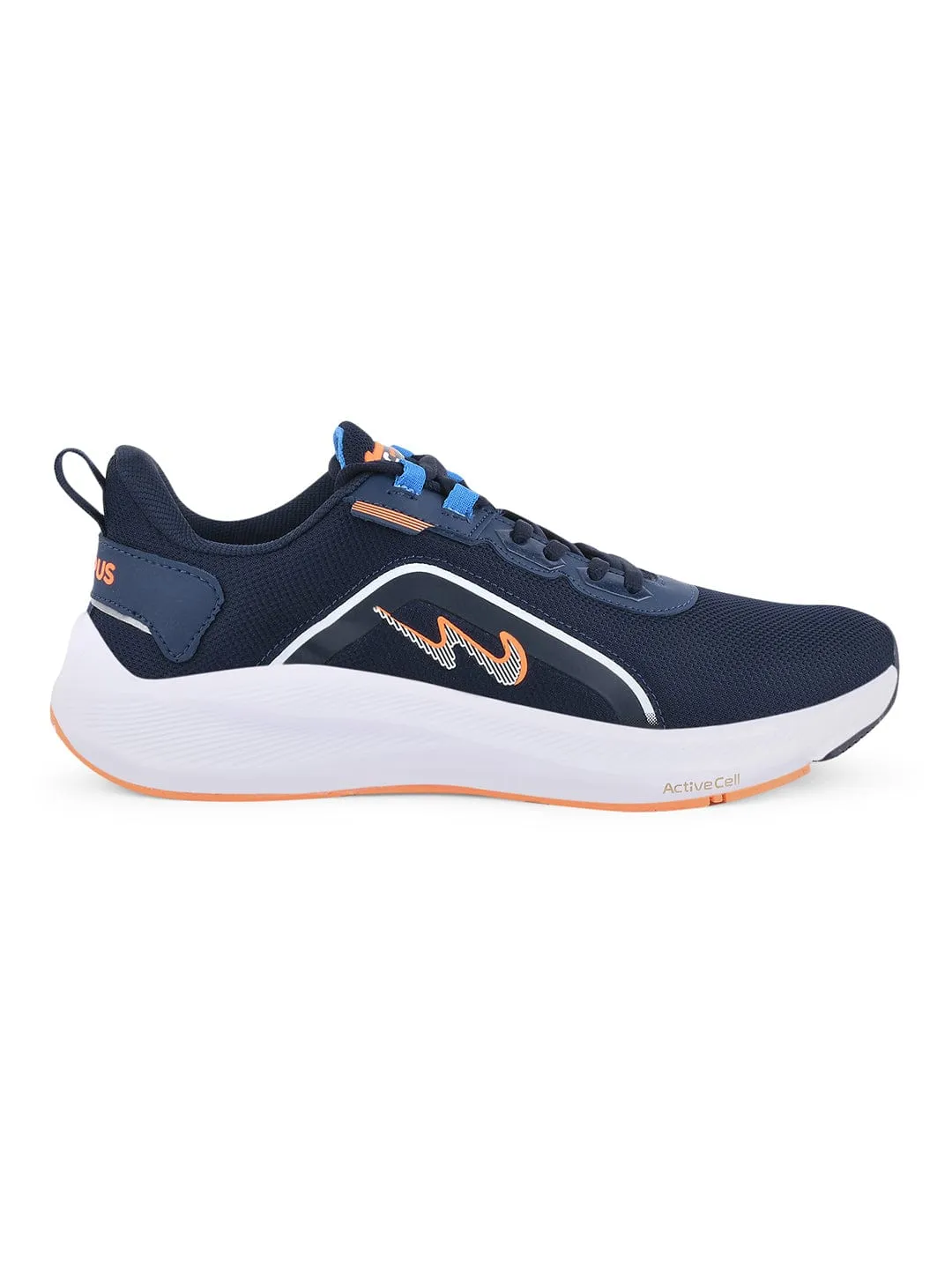 HOPPER Blue Men's Running Shoes sold by Campus Shoes