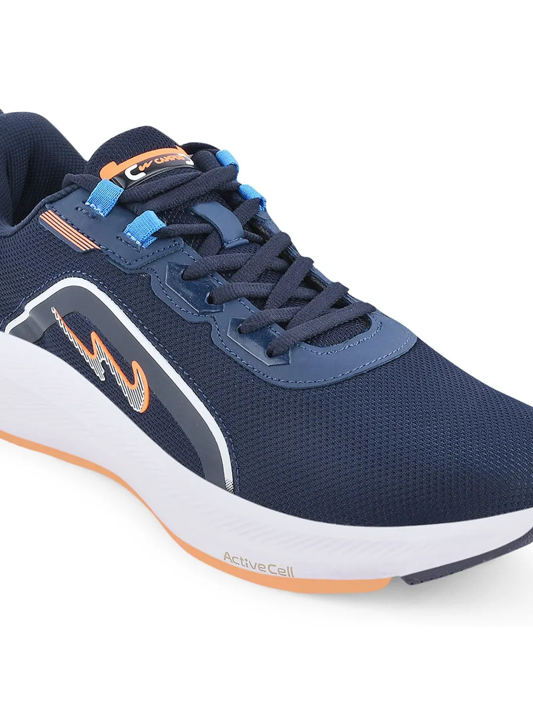 HOPPER Blue Men's Running Shoes sold by Campus Shoes product image thumbnail 5