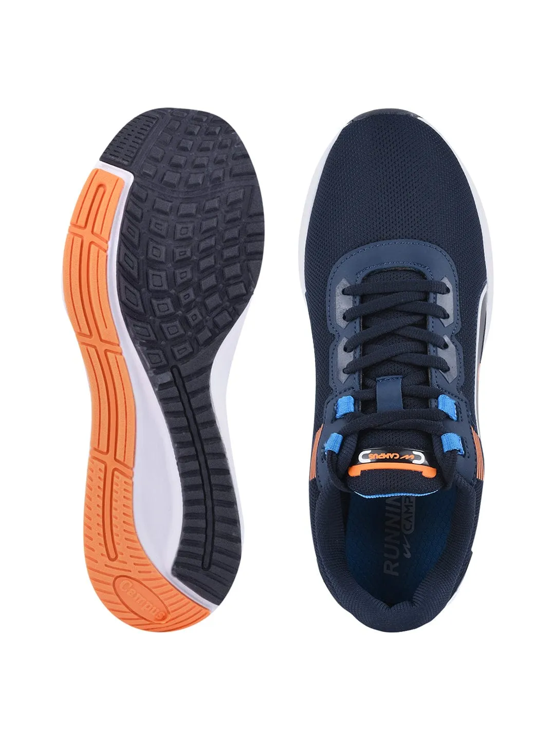 HOPPER Blue Men's Running Shoes sold by Campus Shoes product image thumbnail 4
