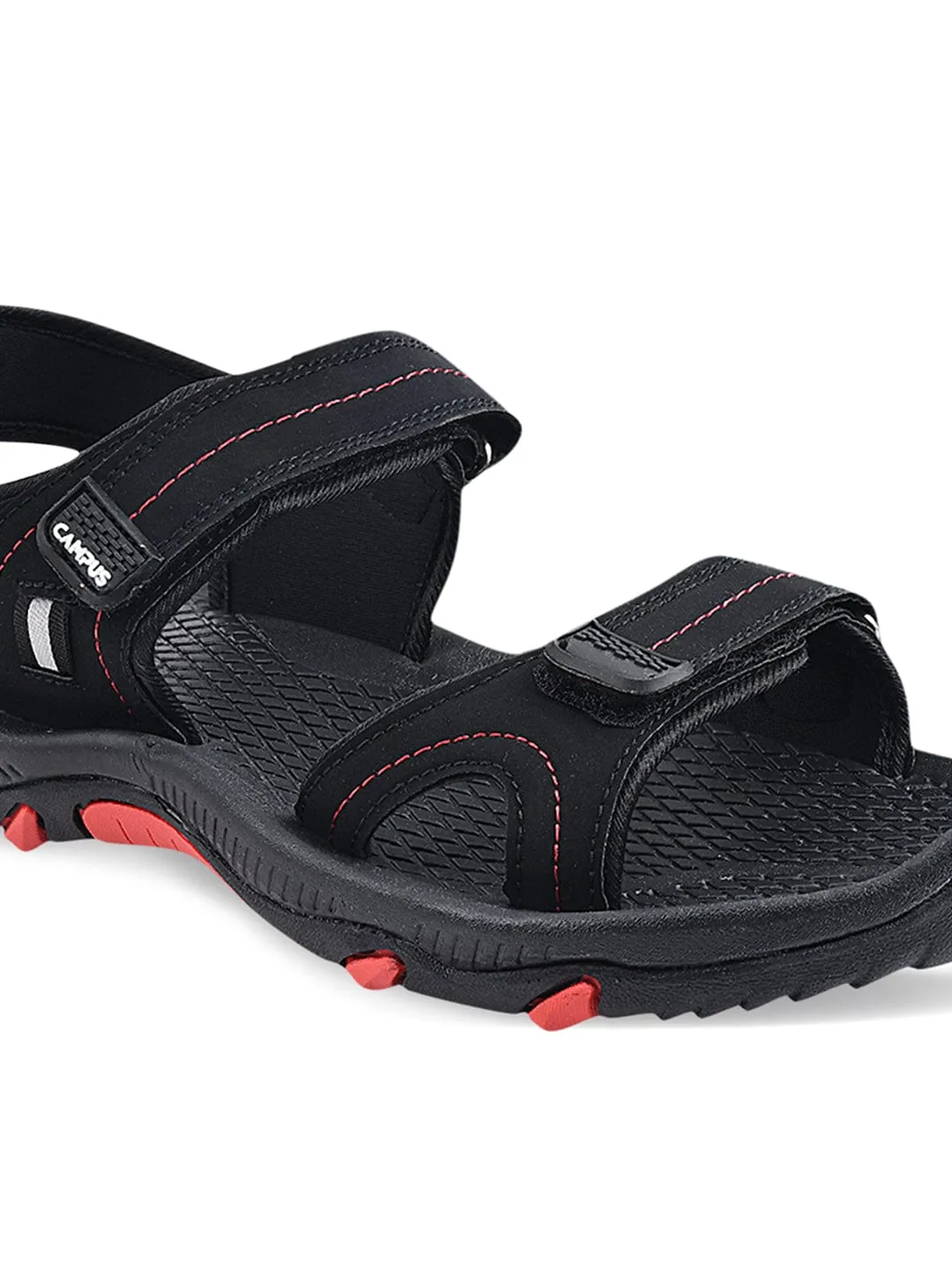 GC-2203 Black Men's Sandals sold by Campus Shoes product image thumbnail 5