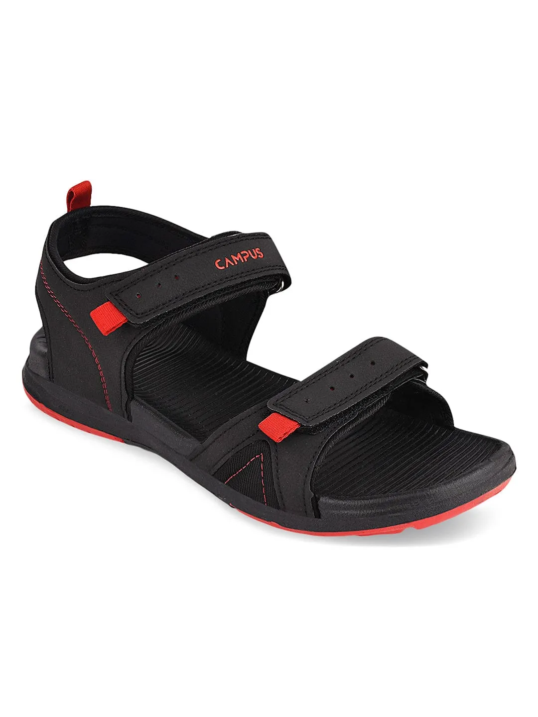 2GC-16 Black Men's Sandals sold by Campus Shoes product image thumbnail 2