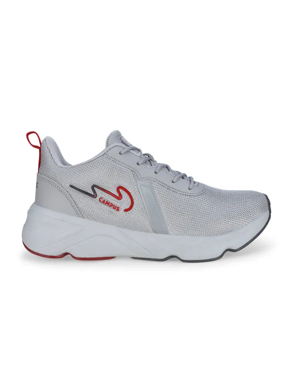 TOBY Grey Men's Running Shoes made by Campus Shoes