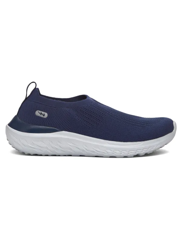 ANON Navy Men's Walking Shoes sold by Campus Shoes