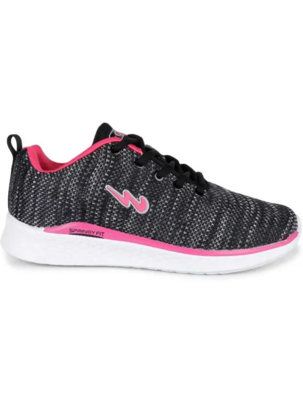 ALINA Black Women's Running Shoes sold by Campus Shoes