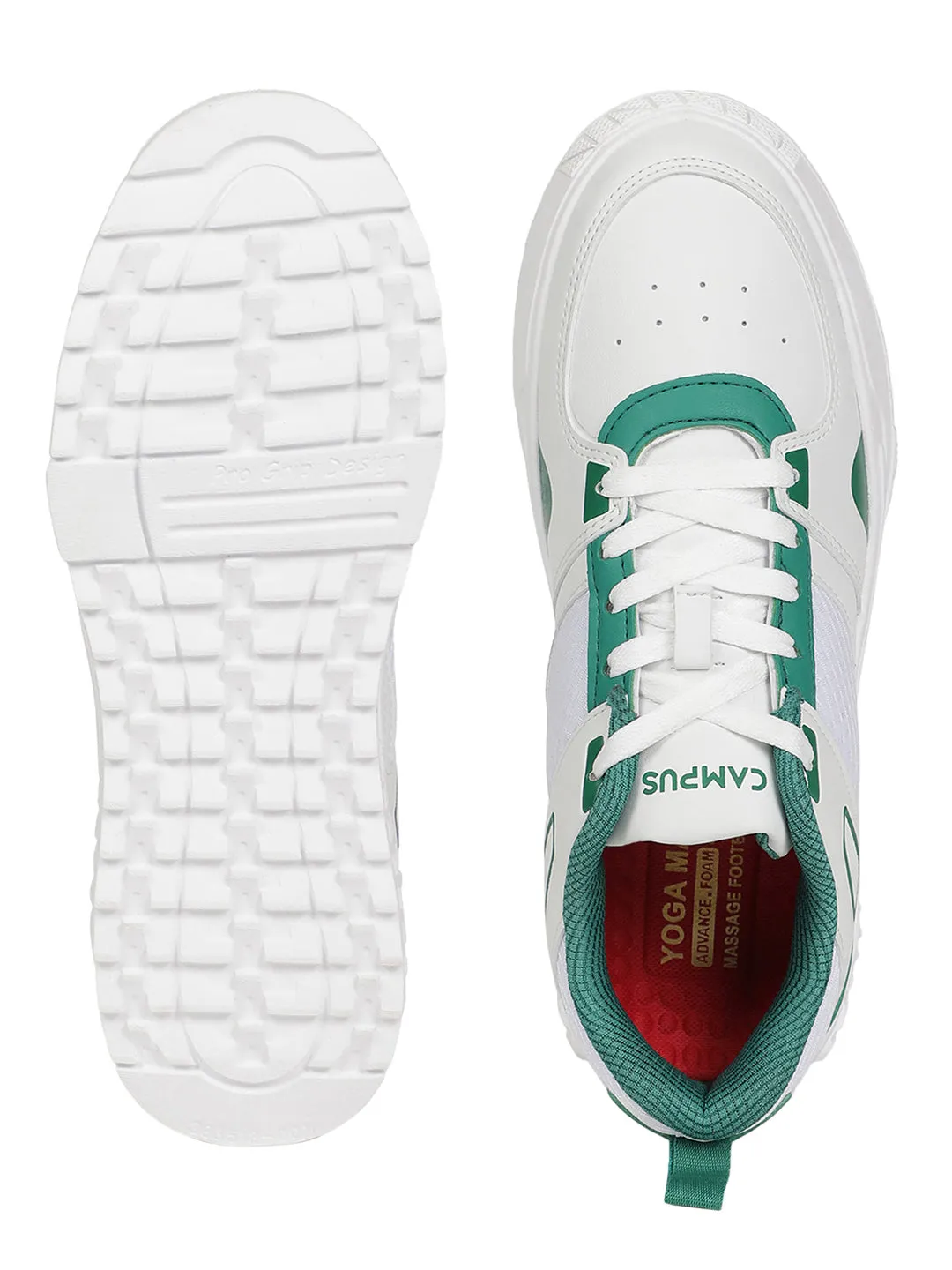 OG-21 White Men's Sneakers sold by Campus Shoes product image thumbnail 4