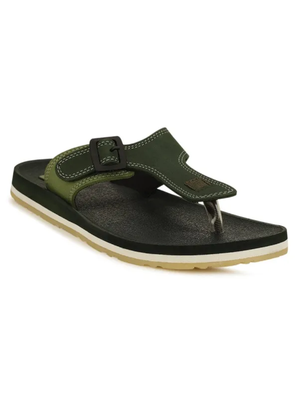 GC-1025 Green Men's Flip Flop sold by Campus Shoes