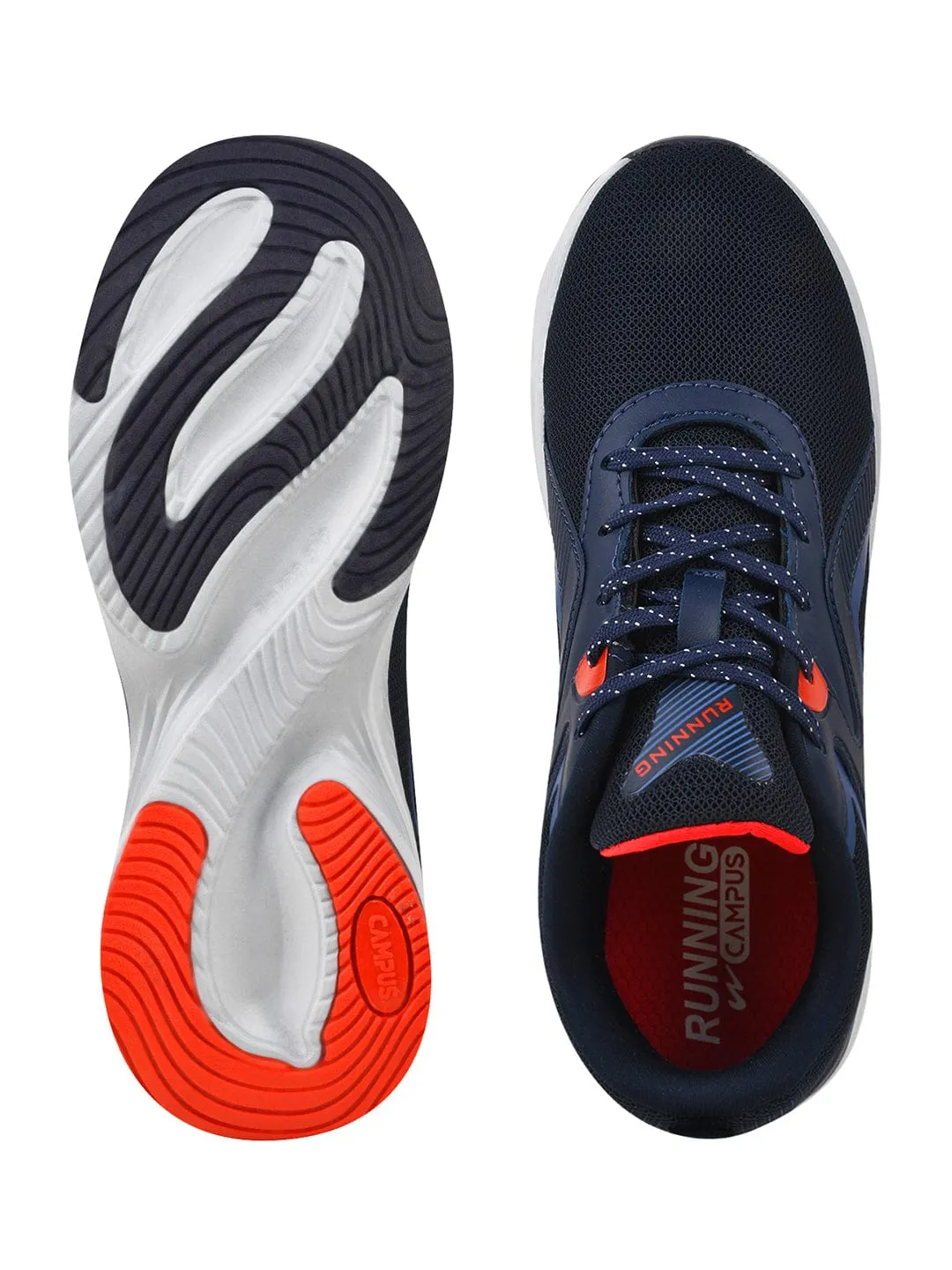 INDIC Navy Men's Running Shoes sold by Campus Shoes product image thumbnail 4