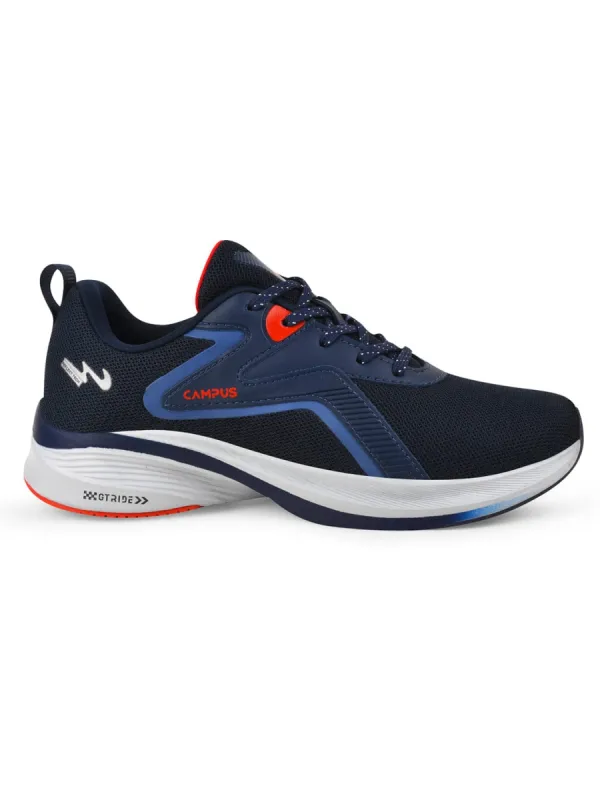 INDIC Navy Men's Running Shoes sold by Campus Shoes