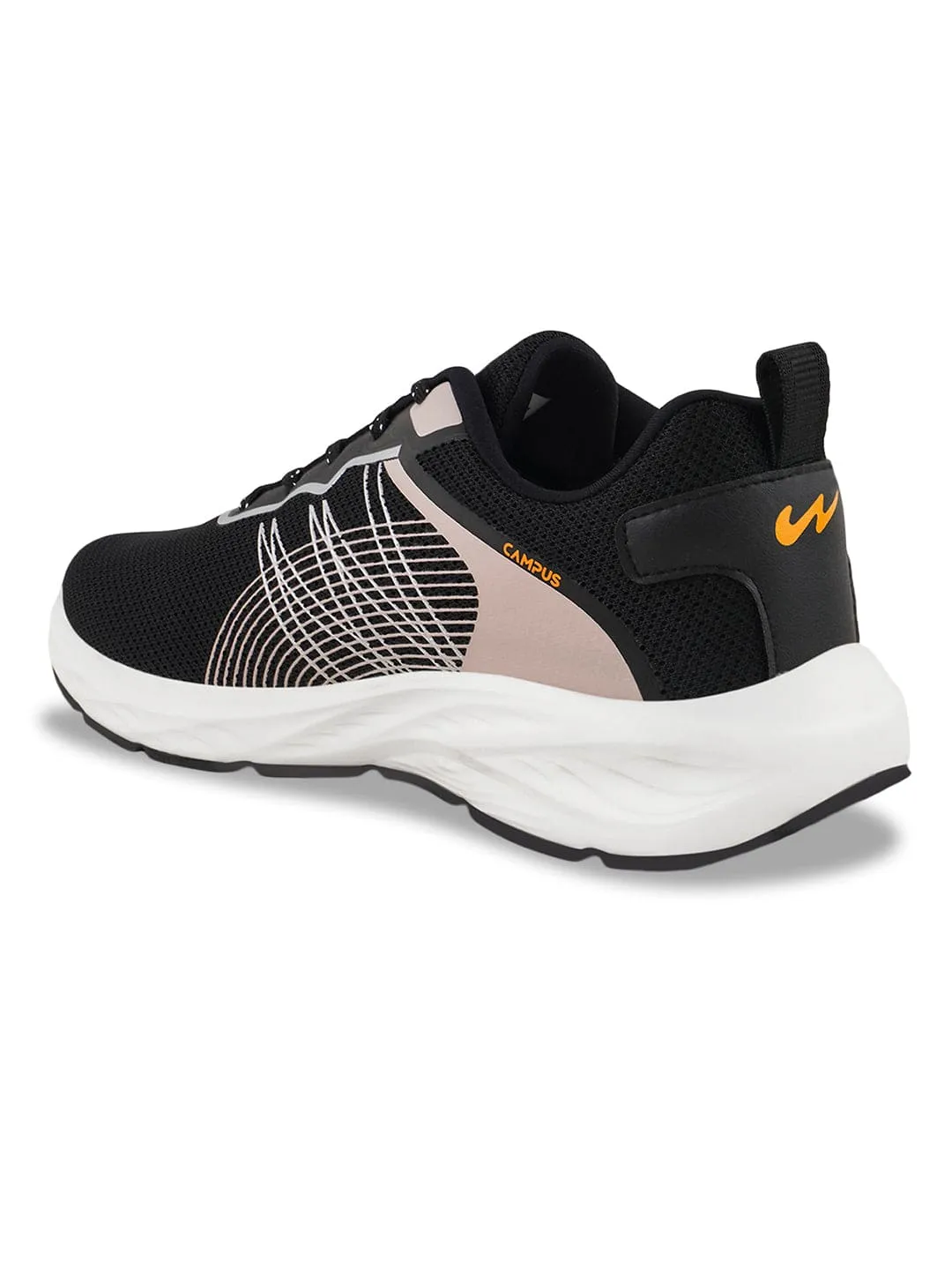 VIRTAL Black Men's Sports Shoes sold by Campus Shoes product image thumbnail 3