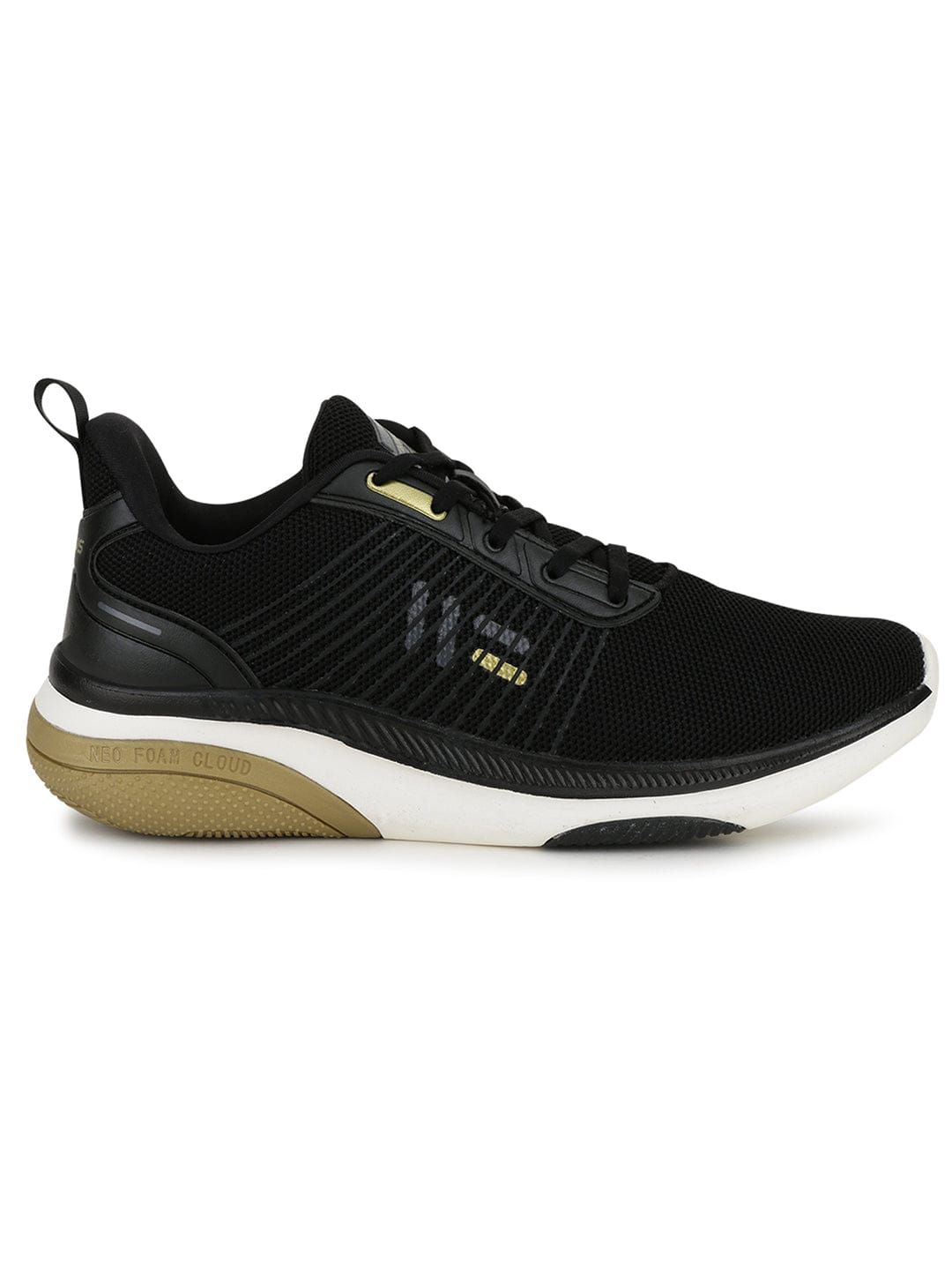 ZAC Black Men's Running Shoes sold by Campus Shoes