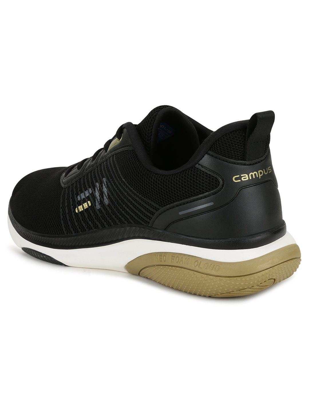 ZAC Black Men's Running Shoes sold by Campus Shoes product image thumbnail 3