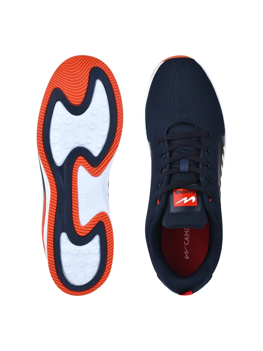 LIFT Navy Men's Running Shoes sold by Campus Shoes product image thumbnail 4