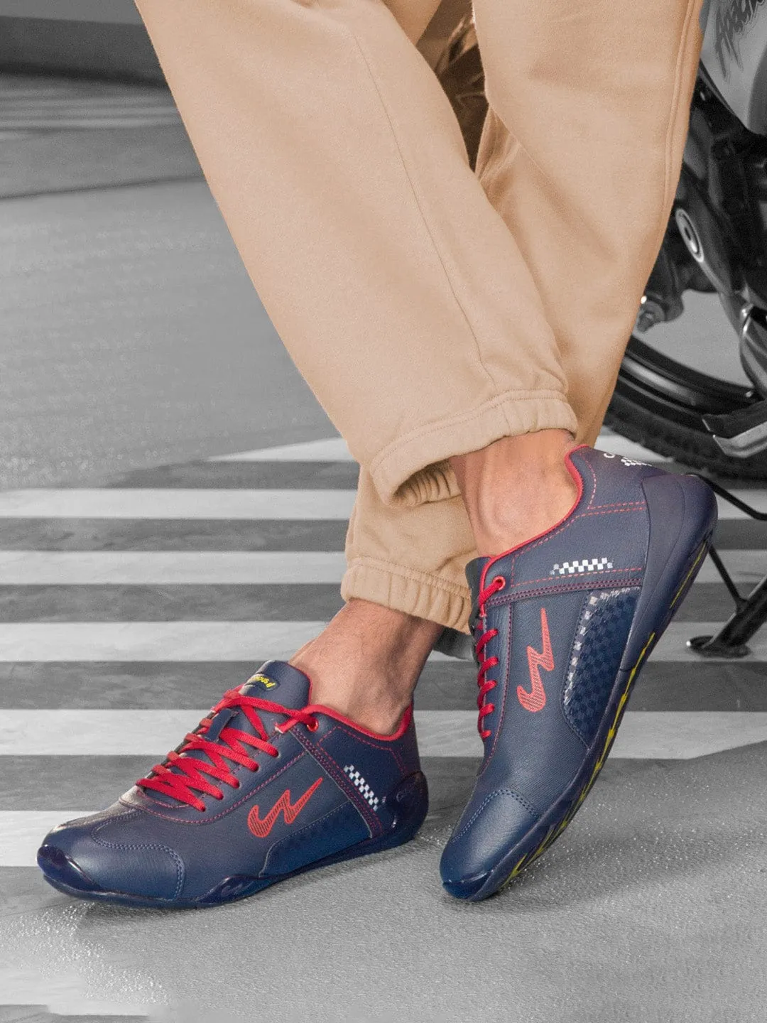 CAMP TORQUE Blue Men's Sneakers sold by Campus Shoes product image thumbnail 5