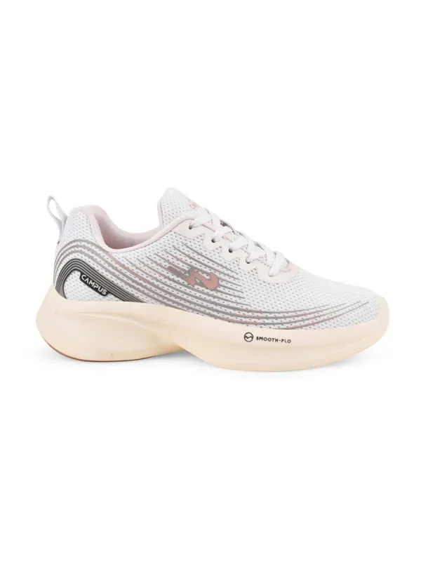 CAMP-LEX White Women Running Shoes sold by Campus Shoes